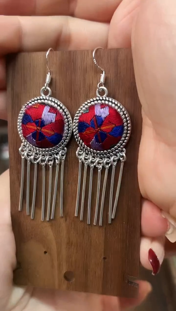 【闪购商品】织绣民族非遗老绣饰品275