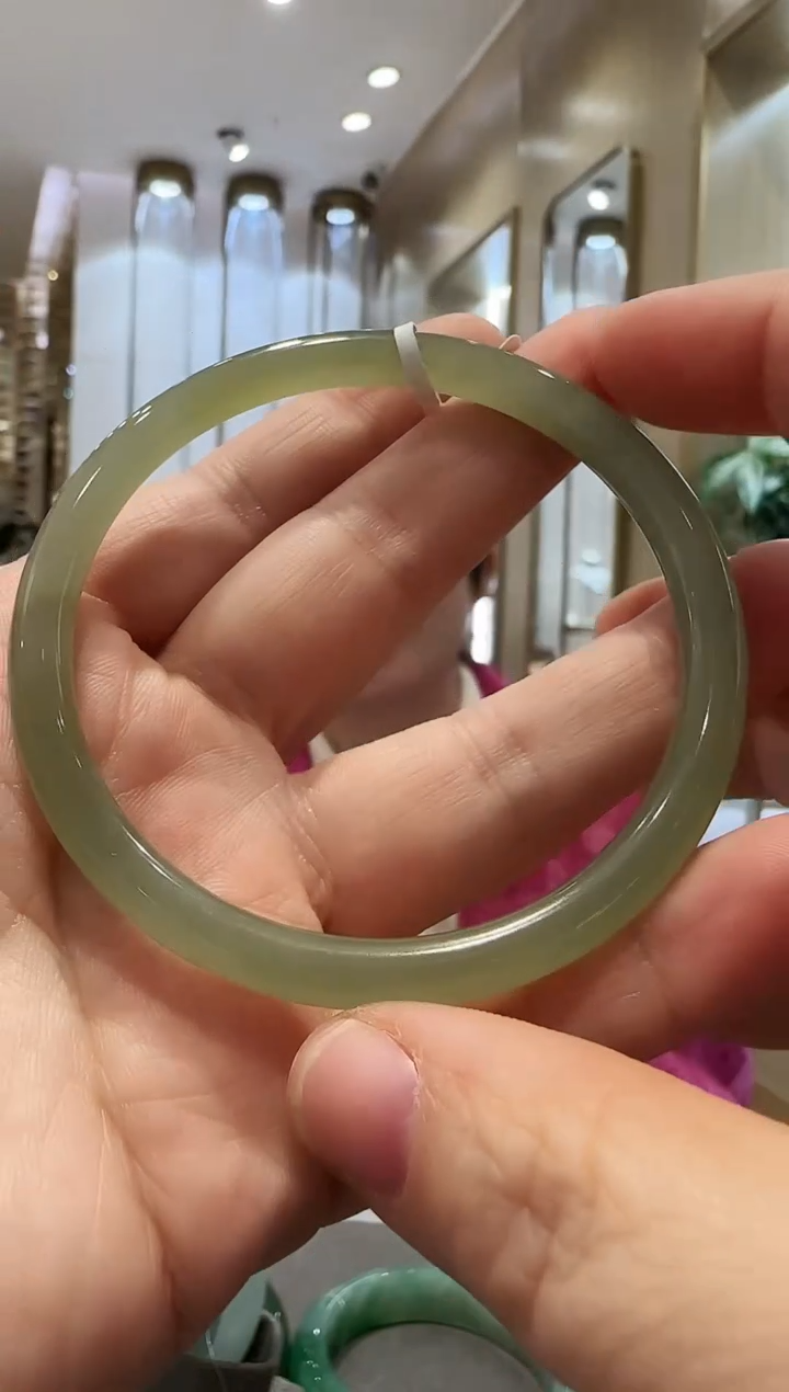 未镶嵌手镯和田玉【43】叮当