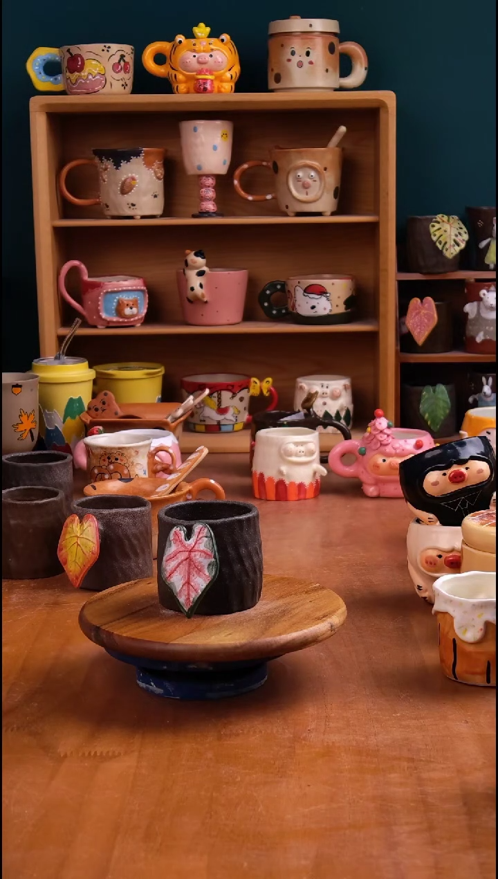 摆件陶景德镇原创手工陶瓷023