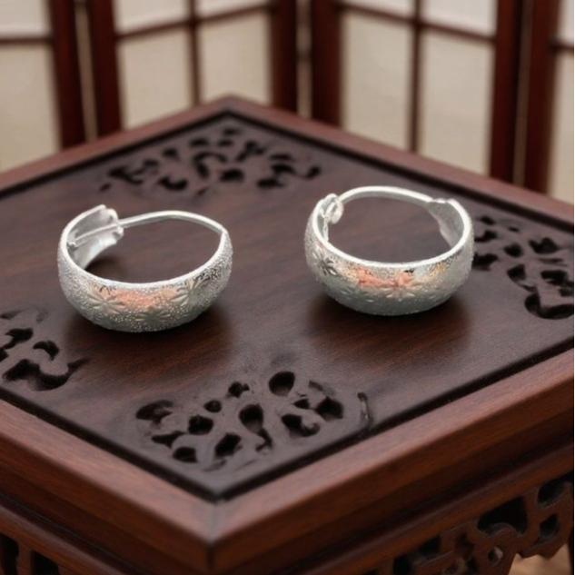 925银耳饰 满天星耳环