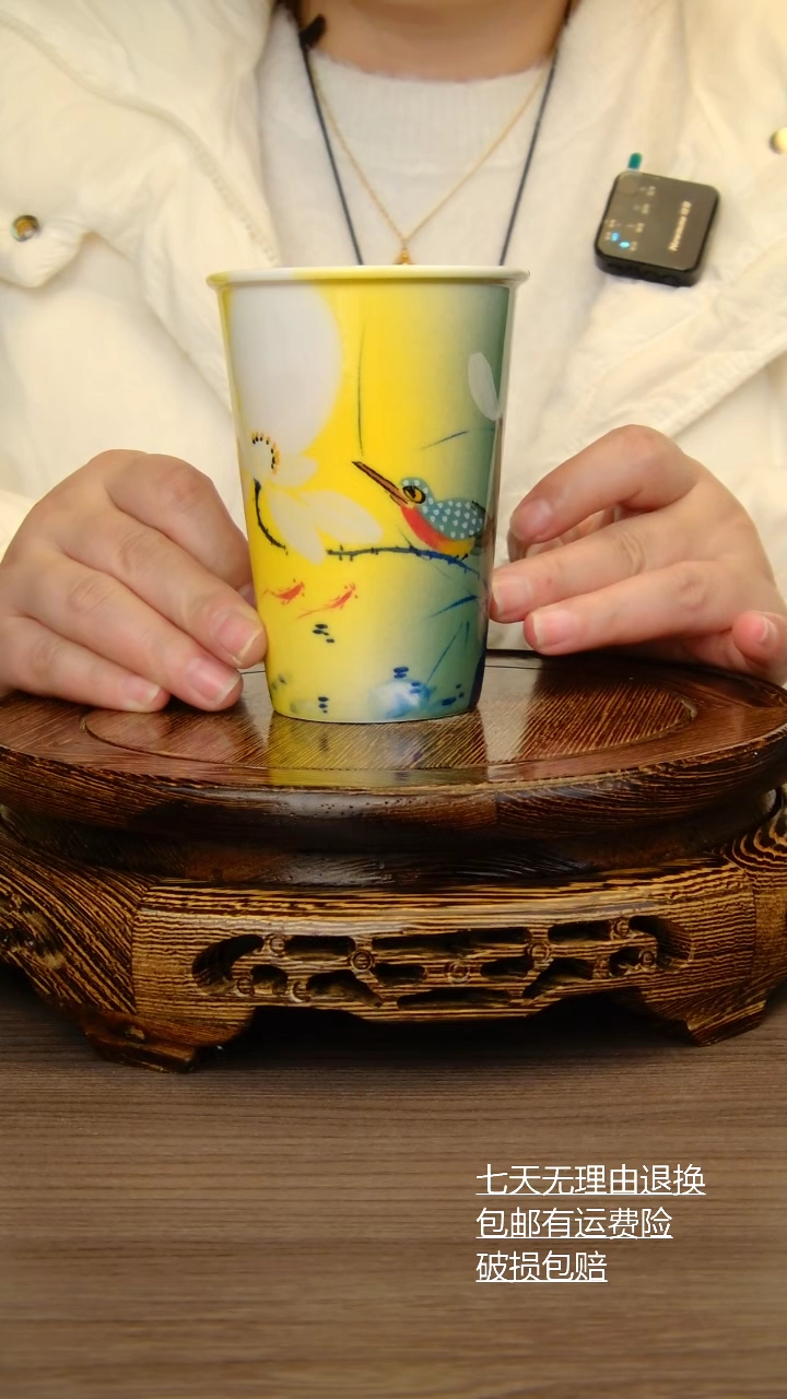 【闪购商品】杯子杯子纯手工手绘景德镇