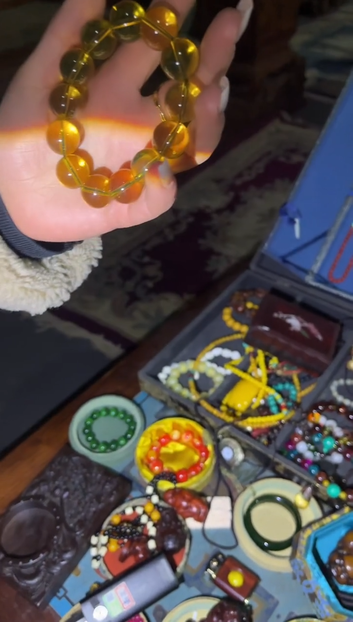 【闪购商品】琥珀手链未镶嵌59咚咚咚咚咚咚咚咚