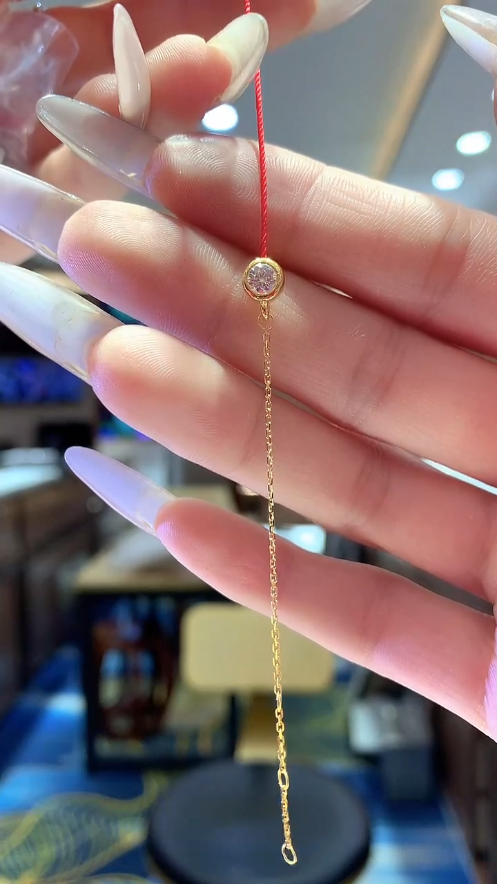 【闪购商品】18K金手饰手绳          