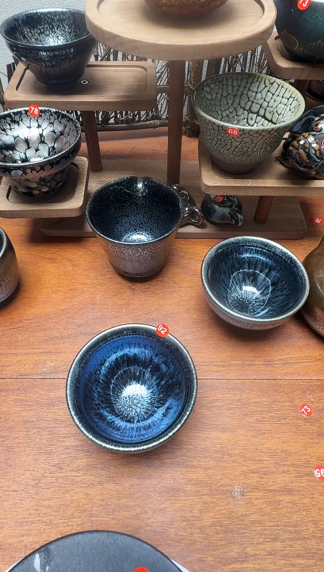 茶盏胖*子92号建盏工匠茶器