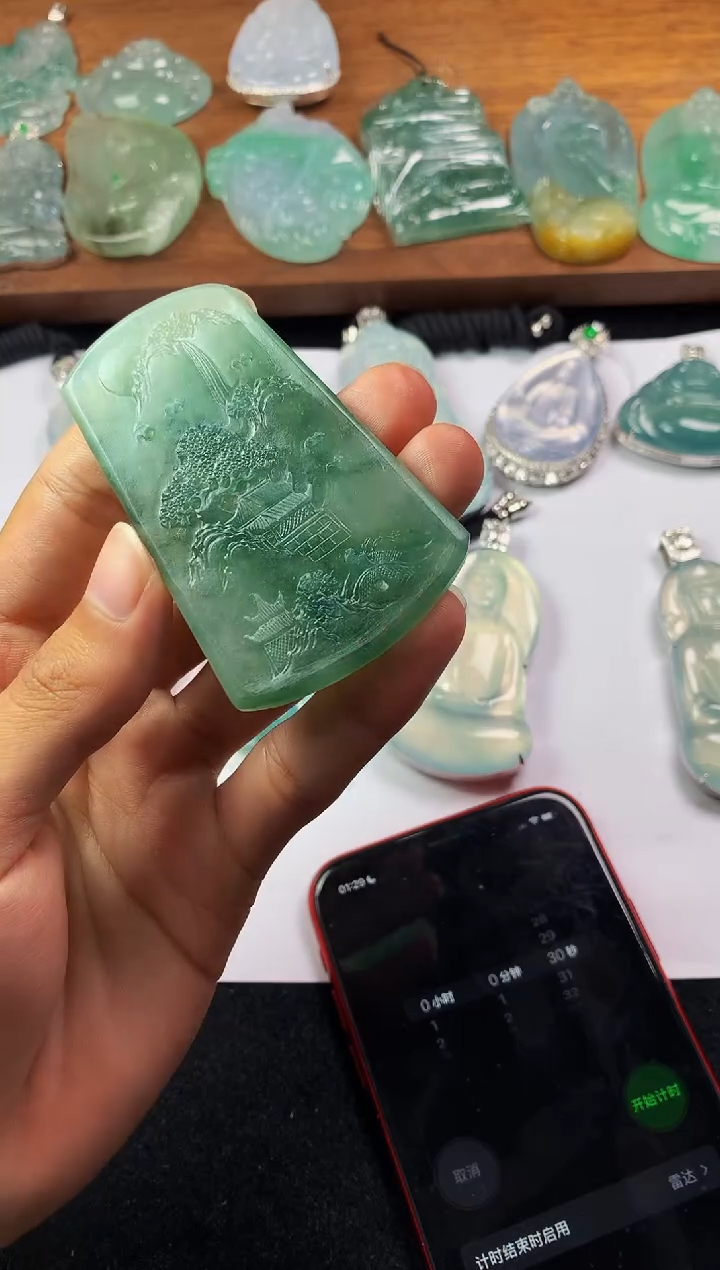 【闪购商品】定制翡翠未镶嵌5019毛货不退不换