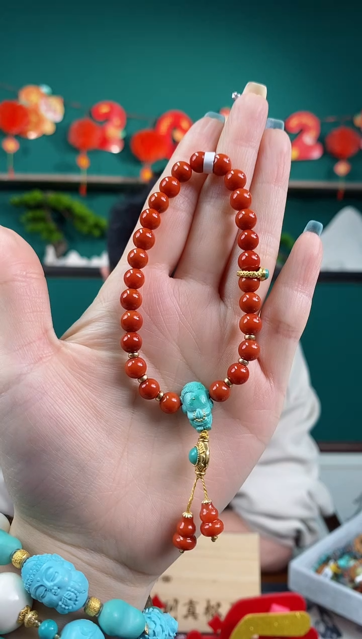 【闪购商品】南红玛瑙手串未镶嵌1