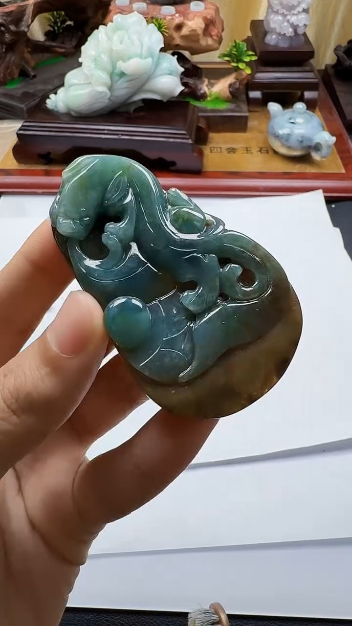 吊坠(不含链)未镶嵌翡翠1