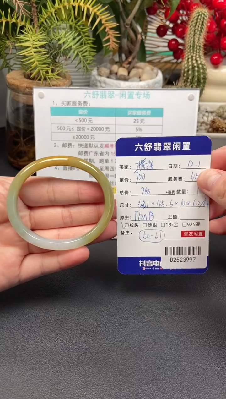 未镶嵌手镯翡翠摇***头D2523997