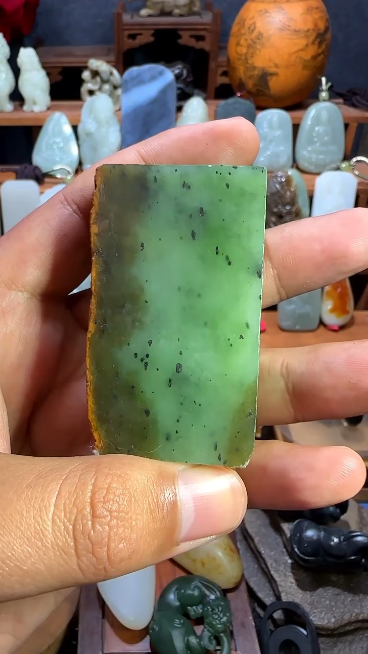 颈饰未镶嵌和田玉一****️1