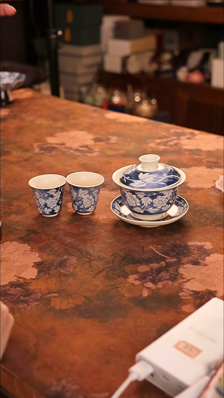 【闪购商品】陶瓷茶具（无礼盒无茶盘）@@A10648