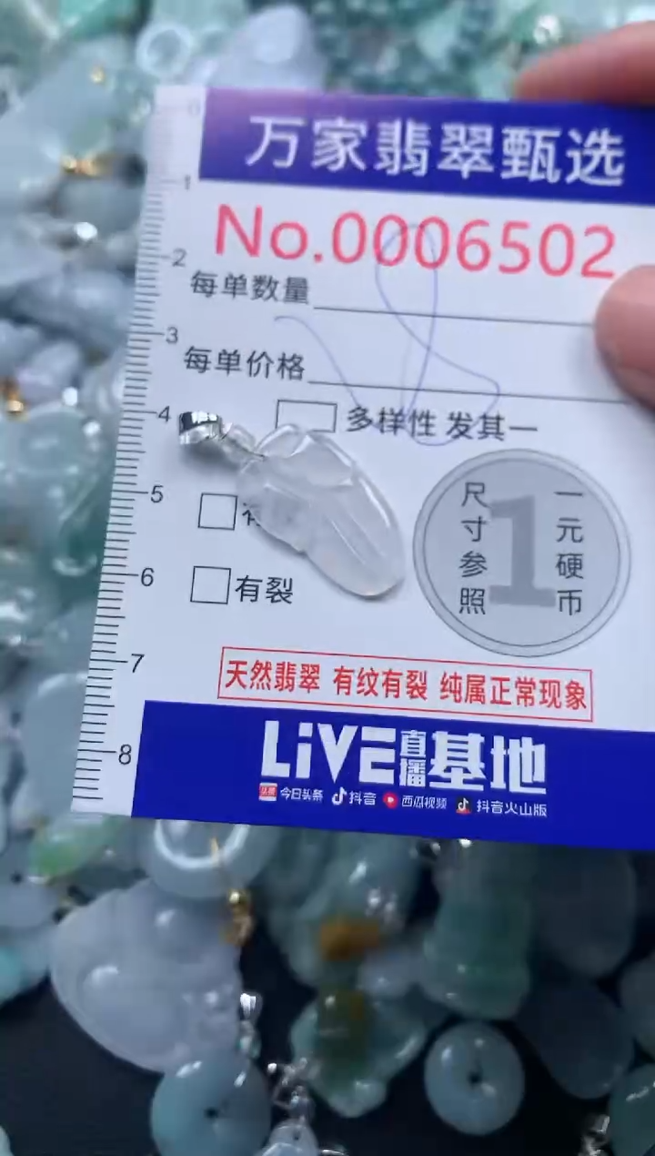颈饰未镶嵌翡翠6502