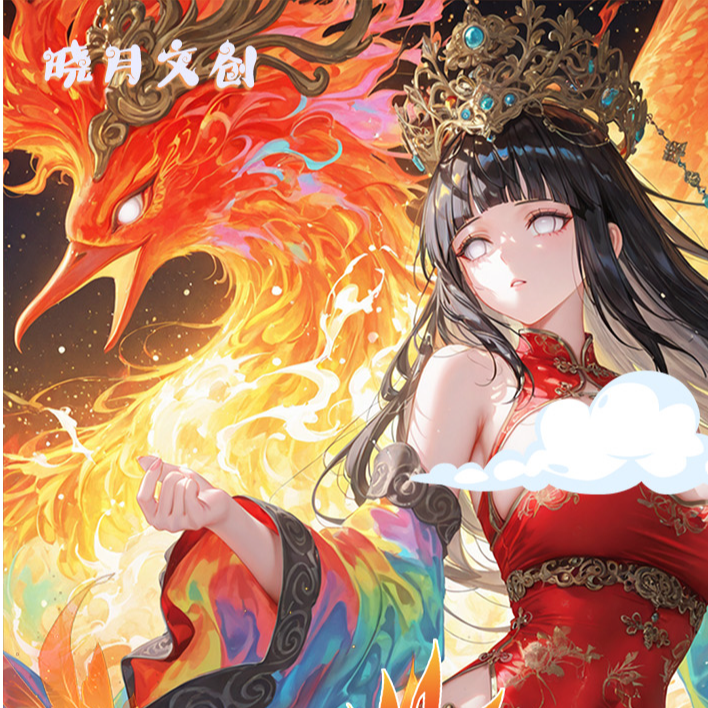 【1K3新人福利】晓月文创火影忍者色纸日向雏田春野樱盲盒