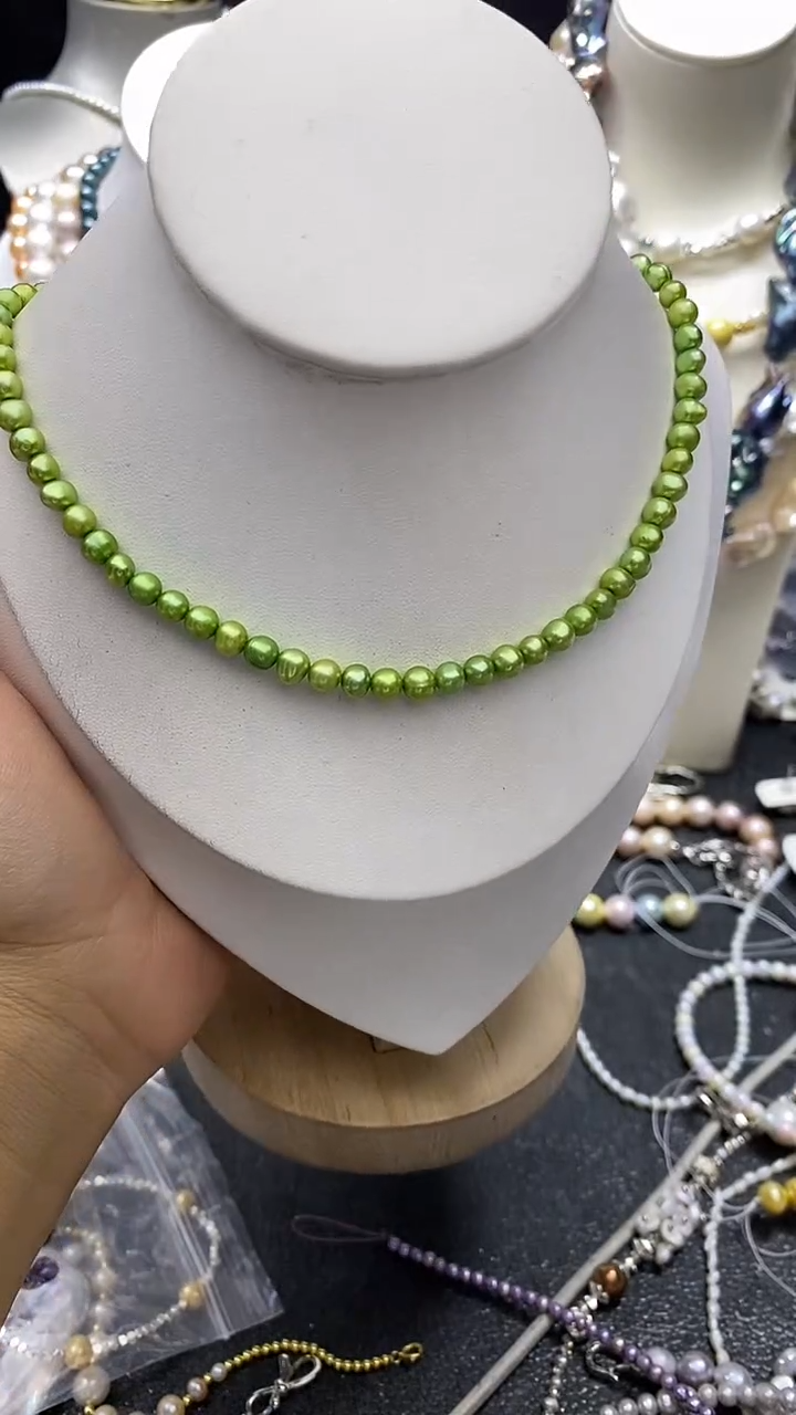 颈饰未镶嵌淡水珍珠多人