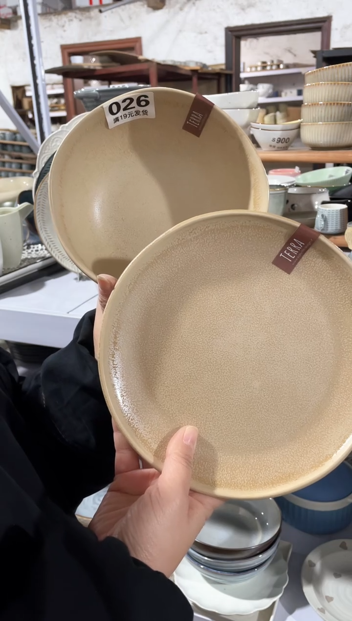 【闪购商品】碗微瑕（2件套）026盘碗
