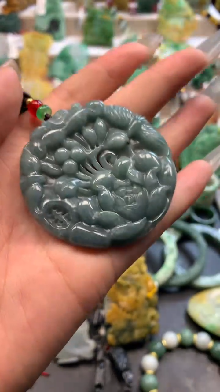 吊坠(不含链)未镶嵌翡翠天然翡翠A货202
