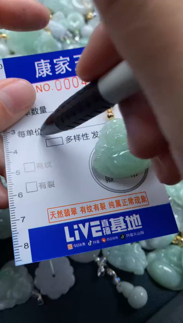 颈饰未镶嵌翡翠4732