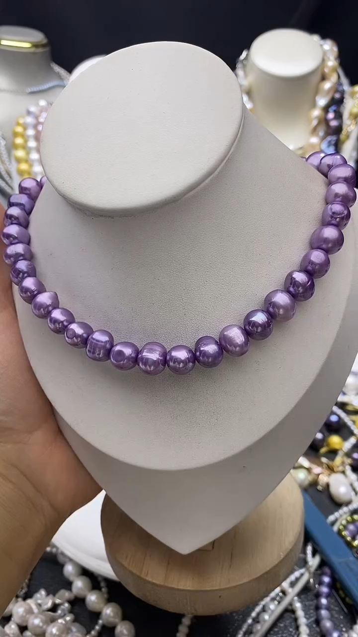 颈饰未镶嵌淡水珍珠多人