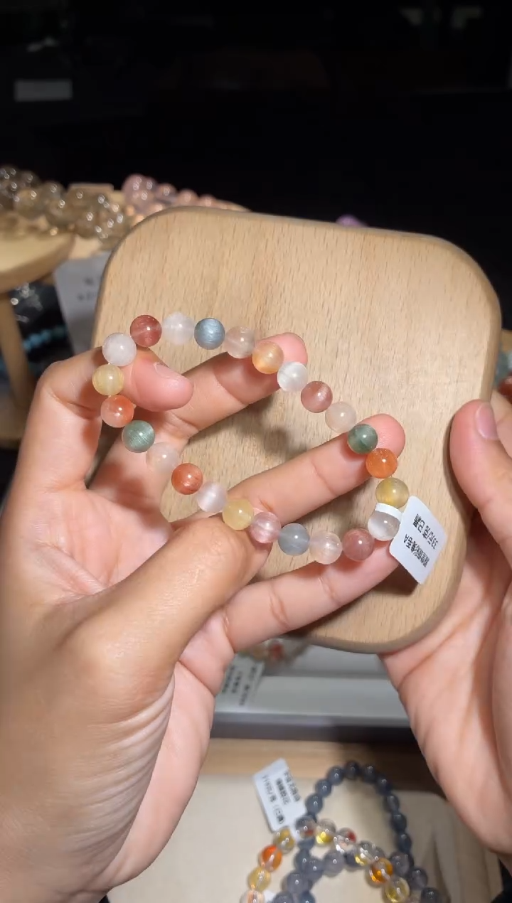 未镶嵌手链水晶138号多样性发一BB 7+