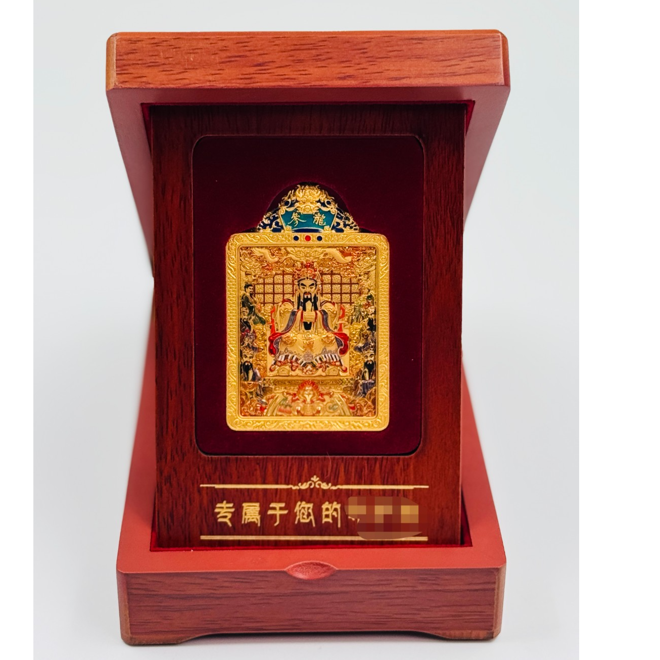  爆款双面立体浮雕唐卡 黄铜镀真金  五台山发货