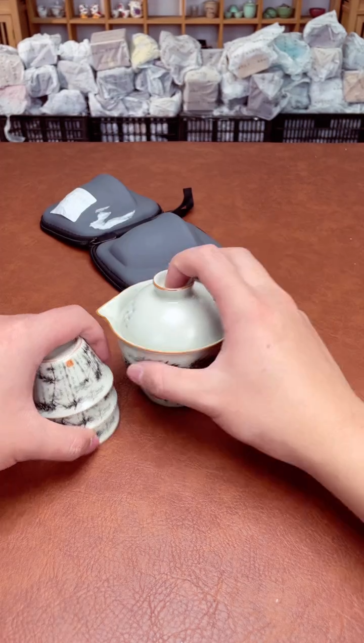 【闪购商品】摆件高端瓷器易仟杯茶器