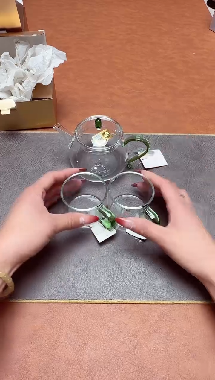 【闪购商品】禾器青云壶湖绿色+清禾杯湖绿色