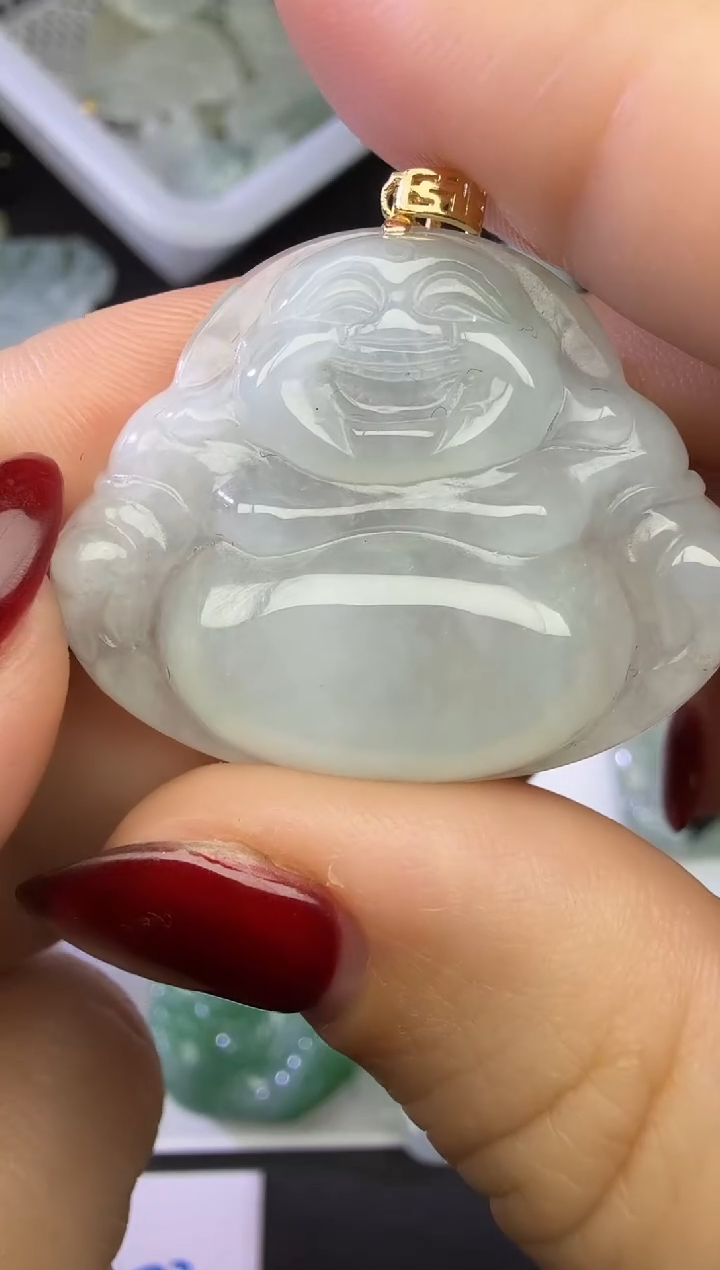 【闪购商品】翡翠颈饰未镶嵌佛公