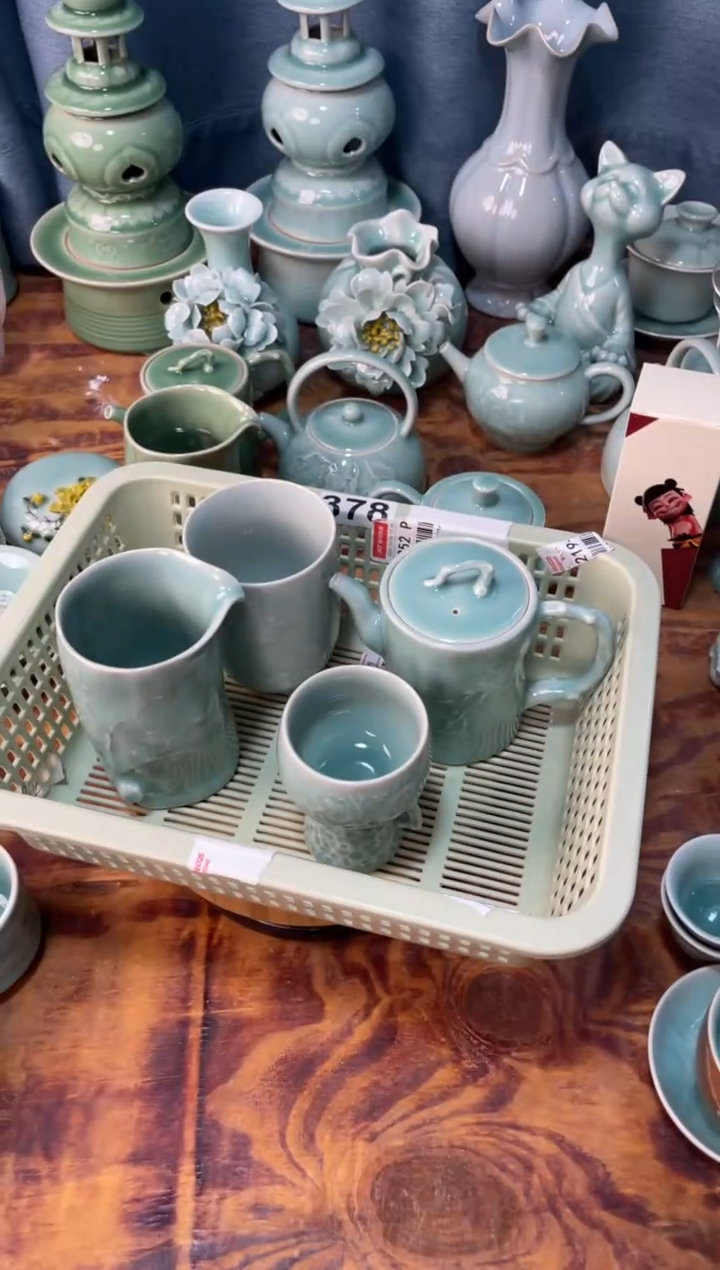 378微瑕特价青瓷 慧语瓷坊