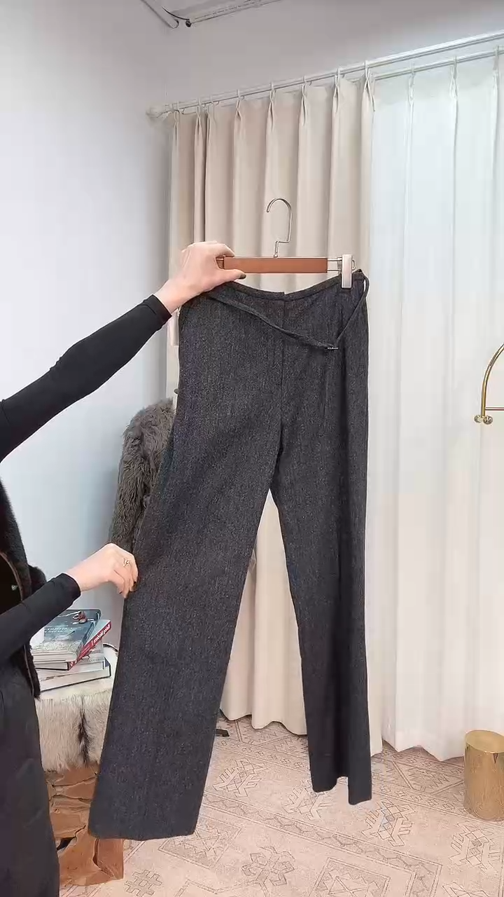 YEVACHAO女士时尚搭配M裤子