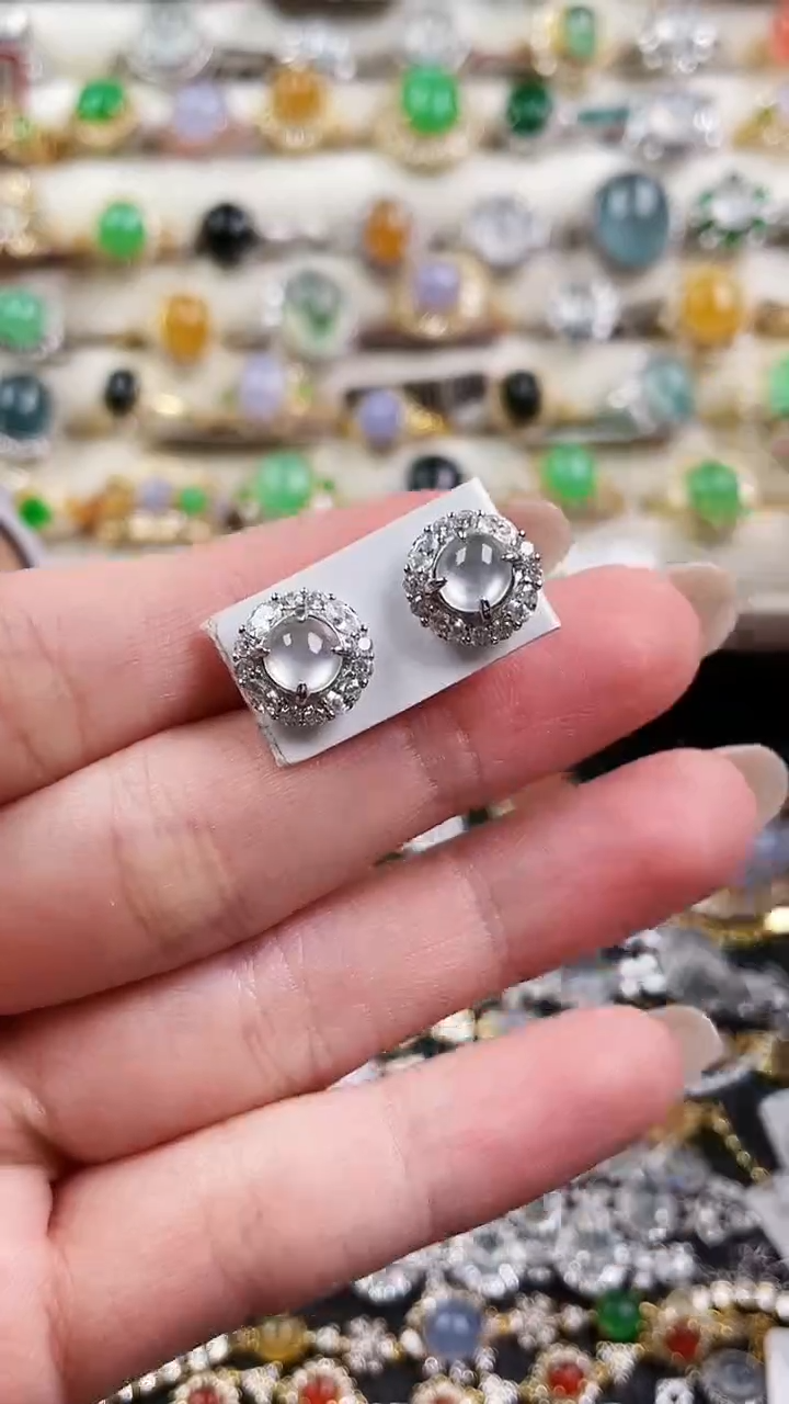 银S925镶嵌戒指翡翠28