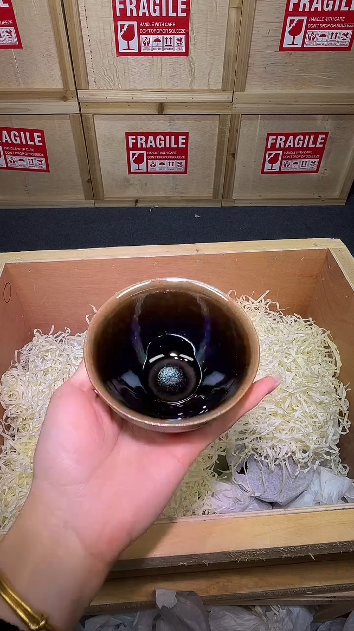 茶盏茶盏主人杯曜变七彩