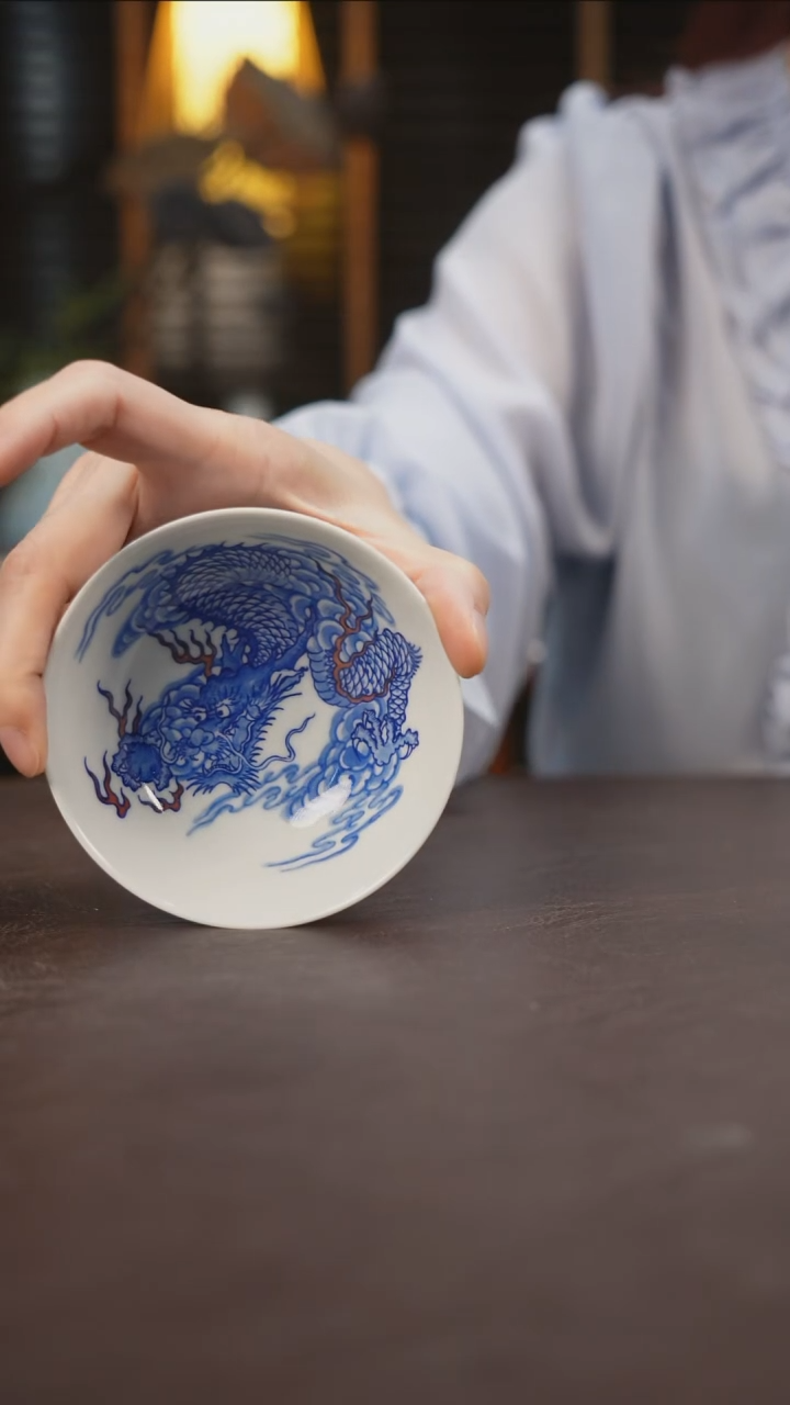 杯景德镇陶瓷杯碗柴烧多人O25