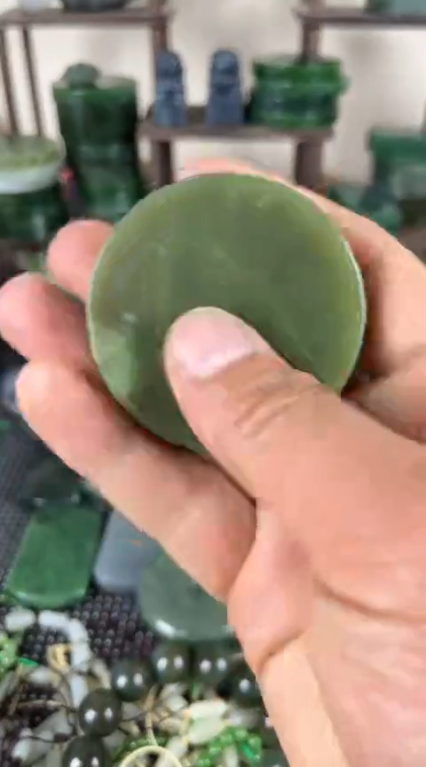 【闪购商品】和田玉珠宝半成品未镶嵌镯心
