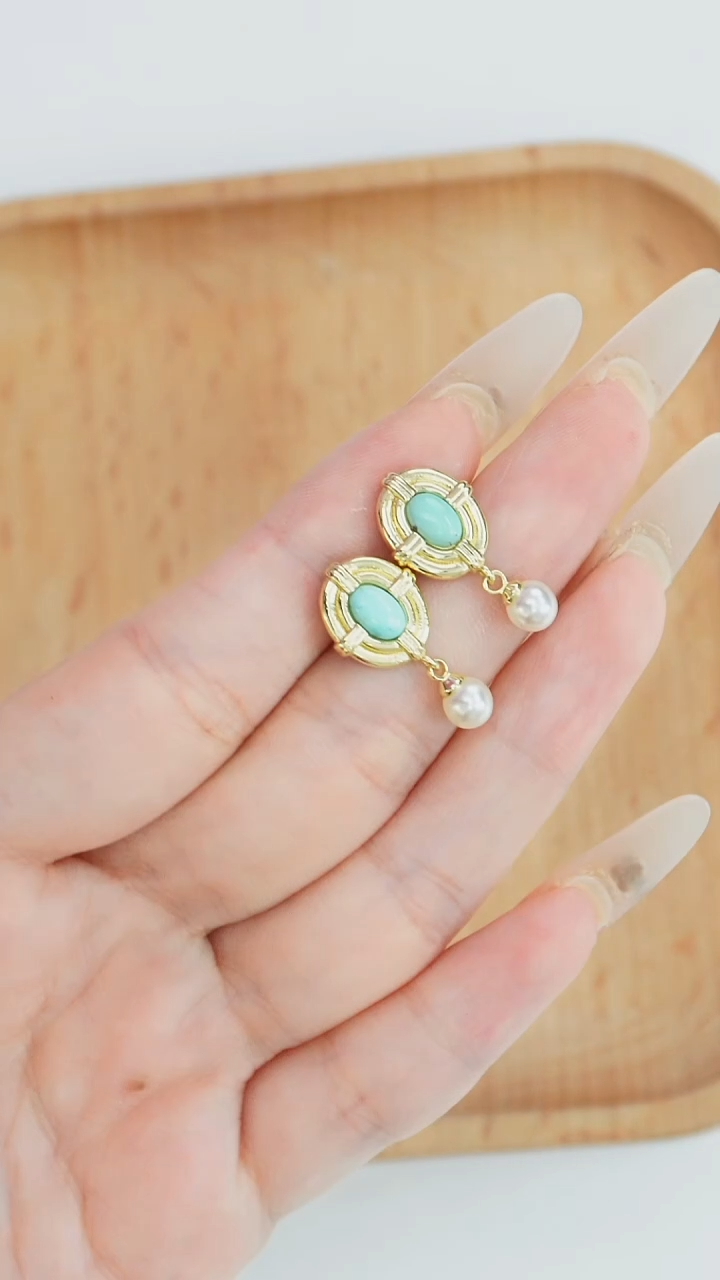 未镶嵌淡水珍珠耳饰发货一件