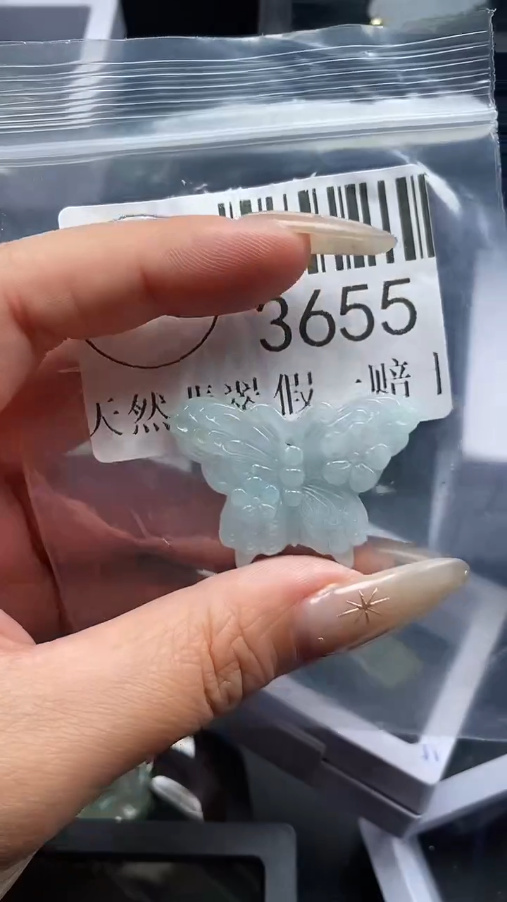 颈饰未镶嵌翡翠3655