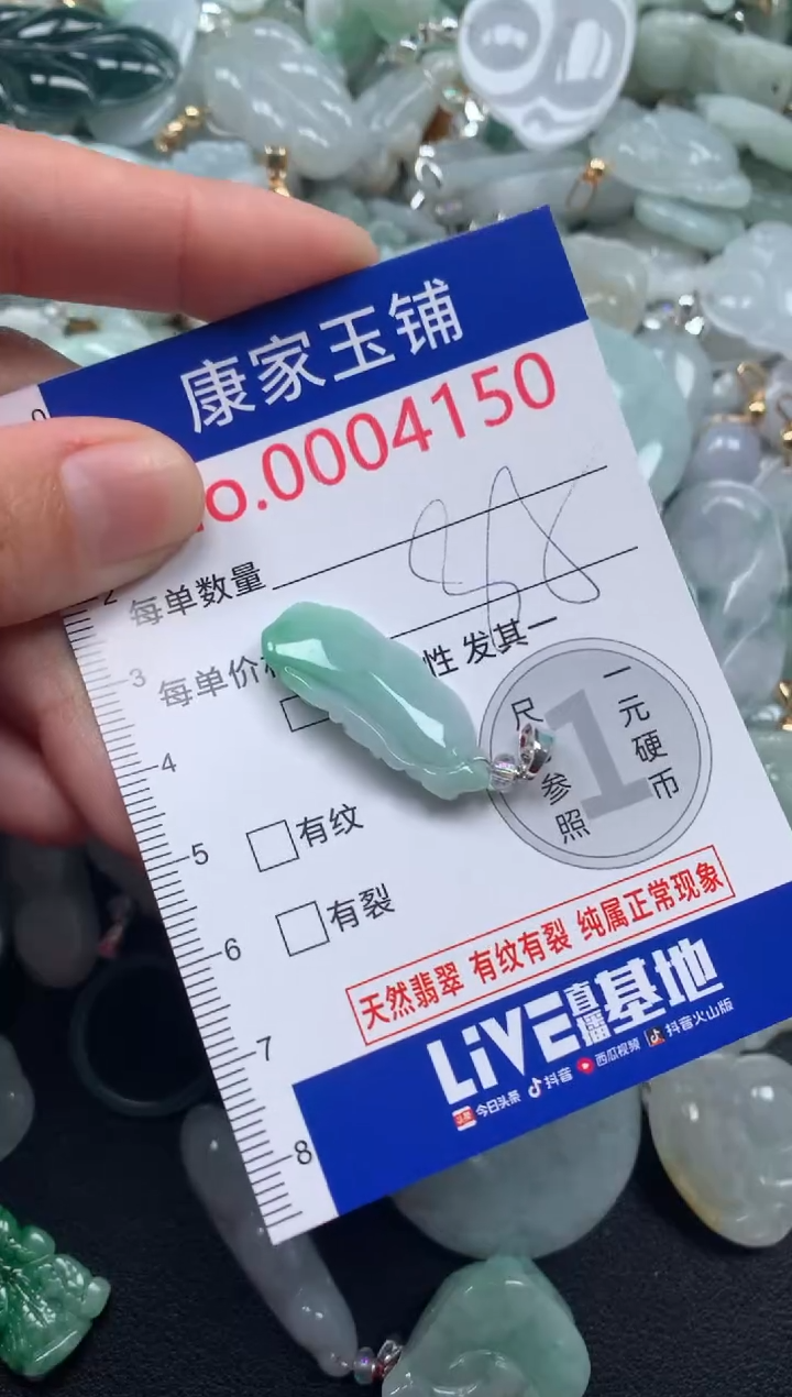 颈饰未镶嵌翡翠4150