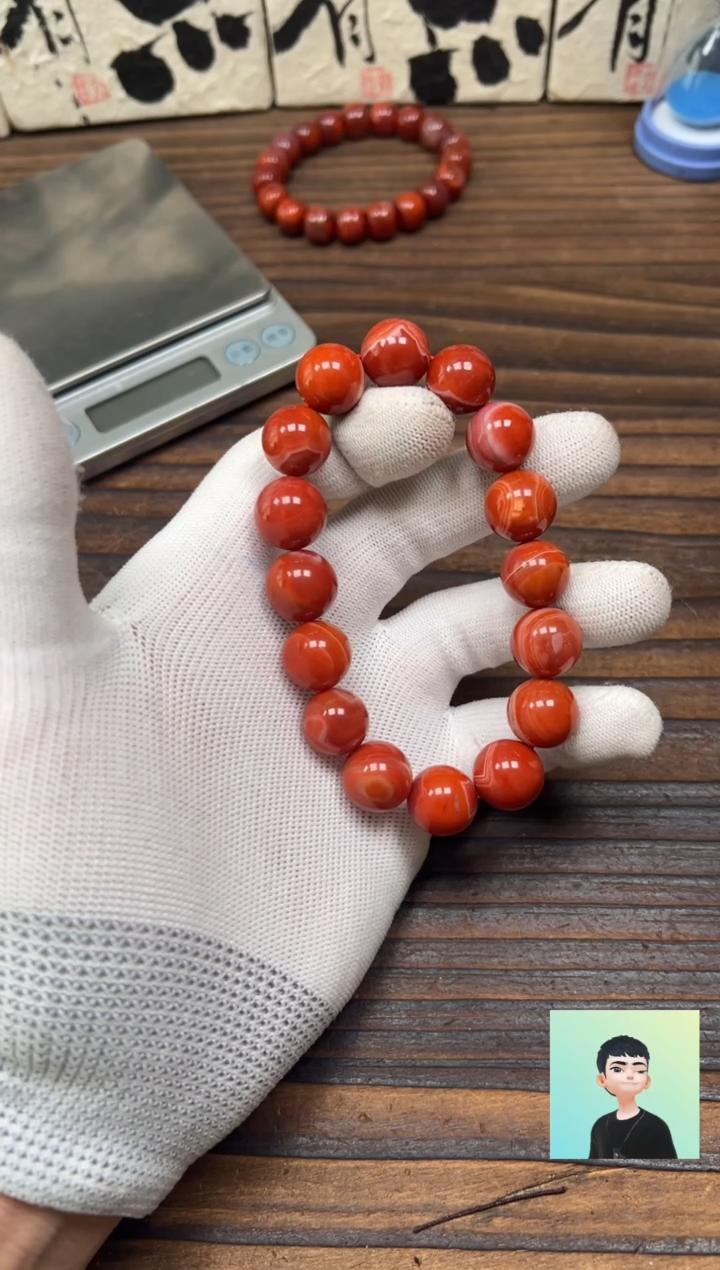 【闪购商品】南红玛瑙12未镶嵌南红手串