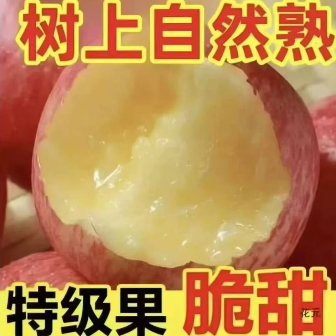 红富士苹果新鲜当季脆甜多汁冰糖心水果