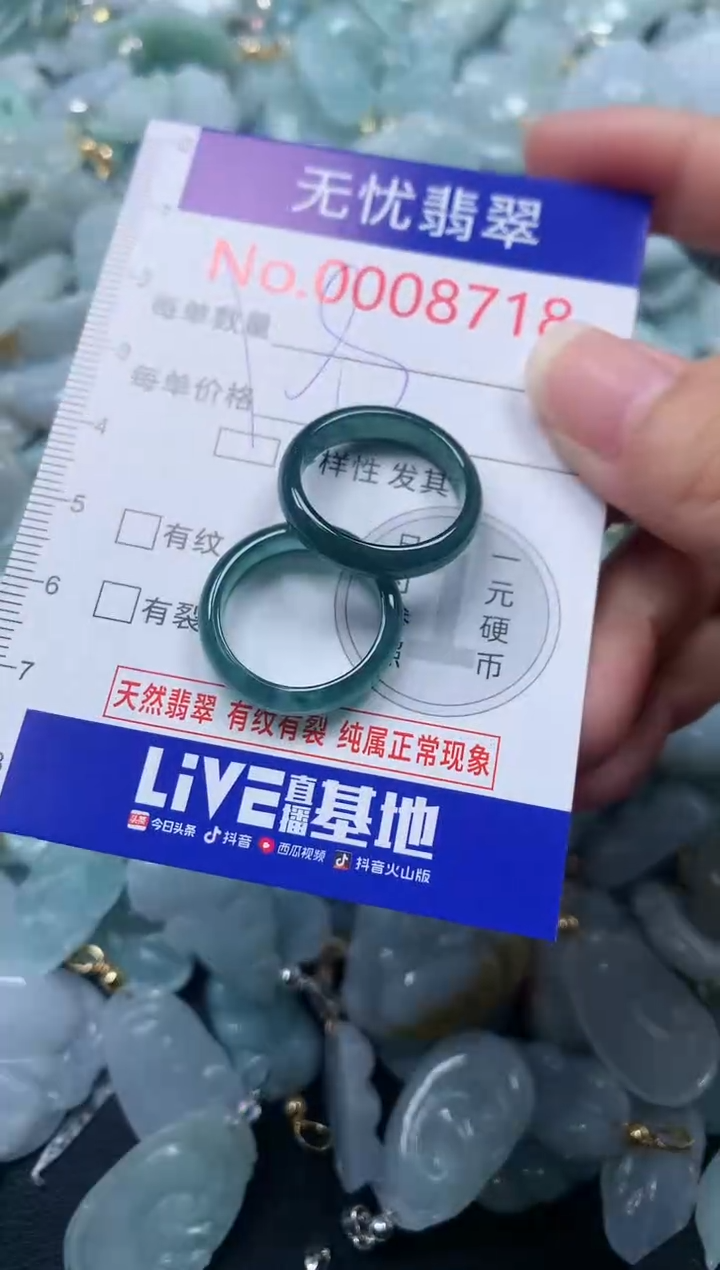 颈饰未镶嵌翡翠8718