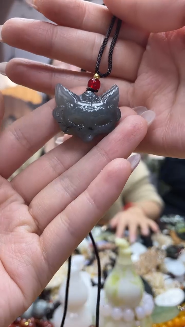 未镶嵌岫玉吊坠多样性发货拍一发一