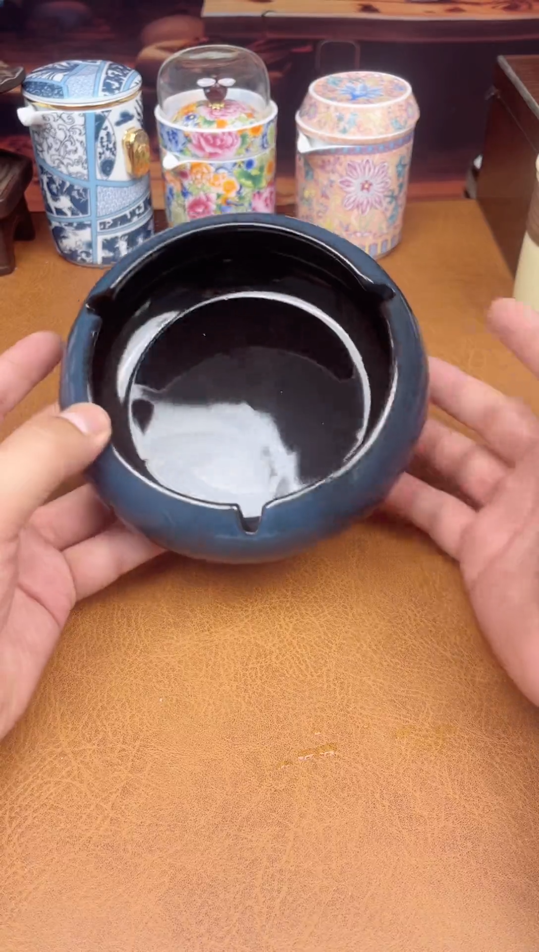 【闪购商品】陶瓷茶具摆件茶叶罐