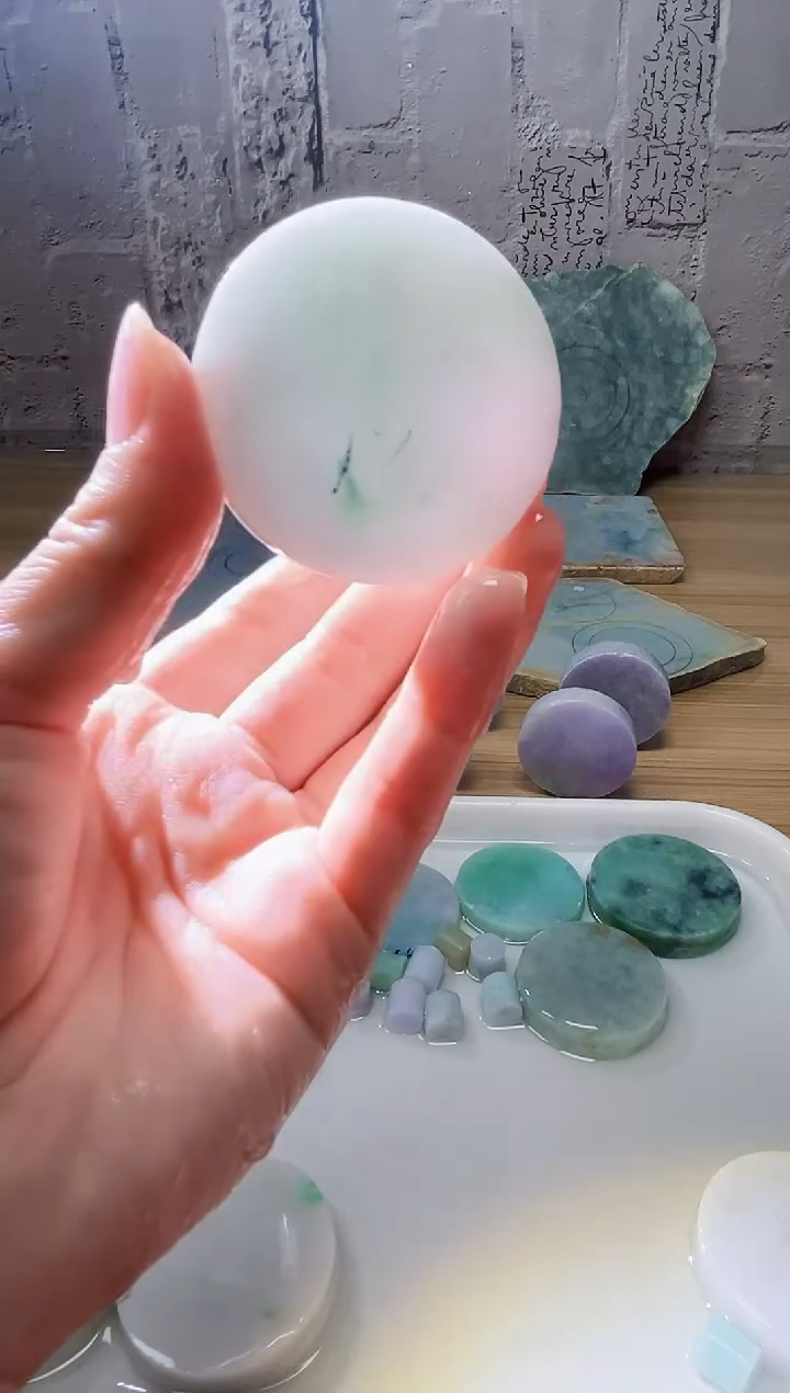 裸石翡翠天然翡翠A货石 南 647