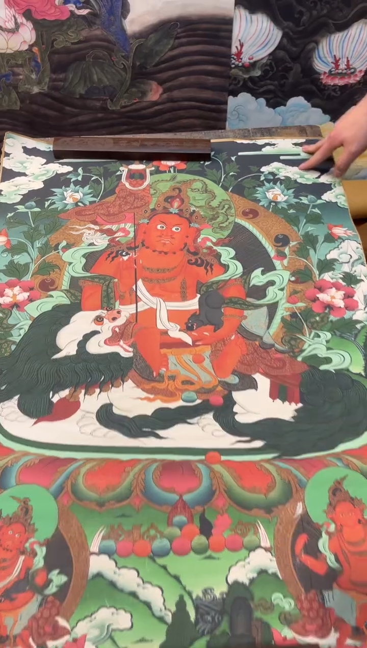 卷轴画大朱画院老刘专属AA113