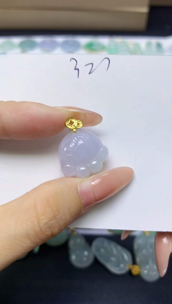 颈饰未镶嵌翡翠天然缅甸A货翡翠百元以上9元证书费自理