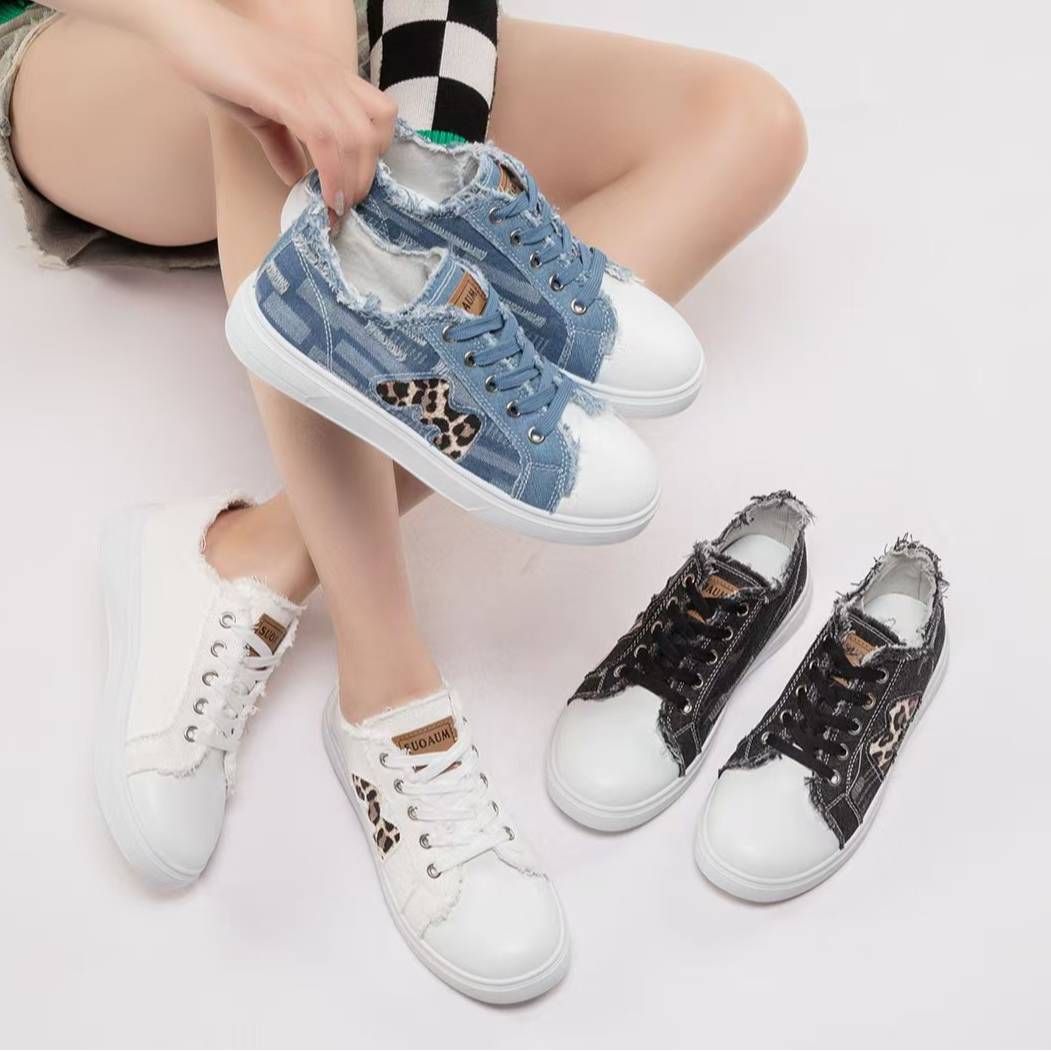 2025新款夏季休闲运动板鞋平底A65