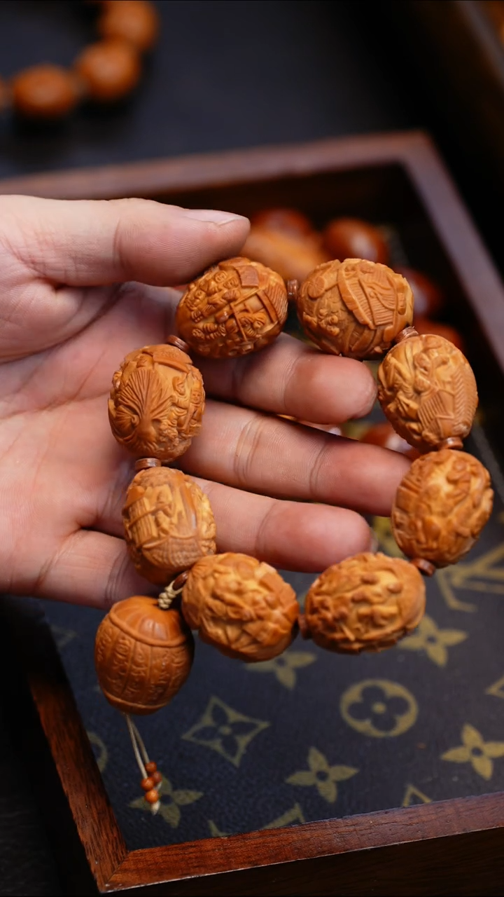 【闪购商品】橄榄核手串苏工橄榄核