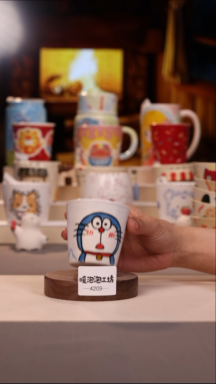 摆件景德镇原创手工陶瓷4209