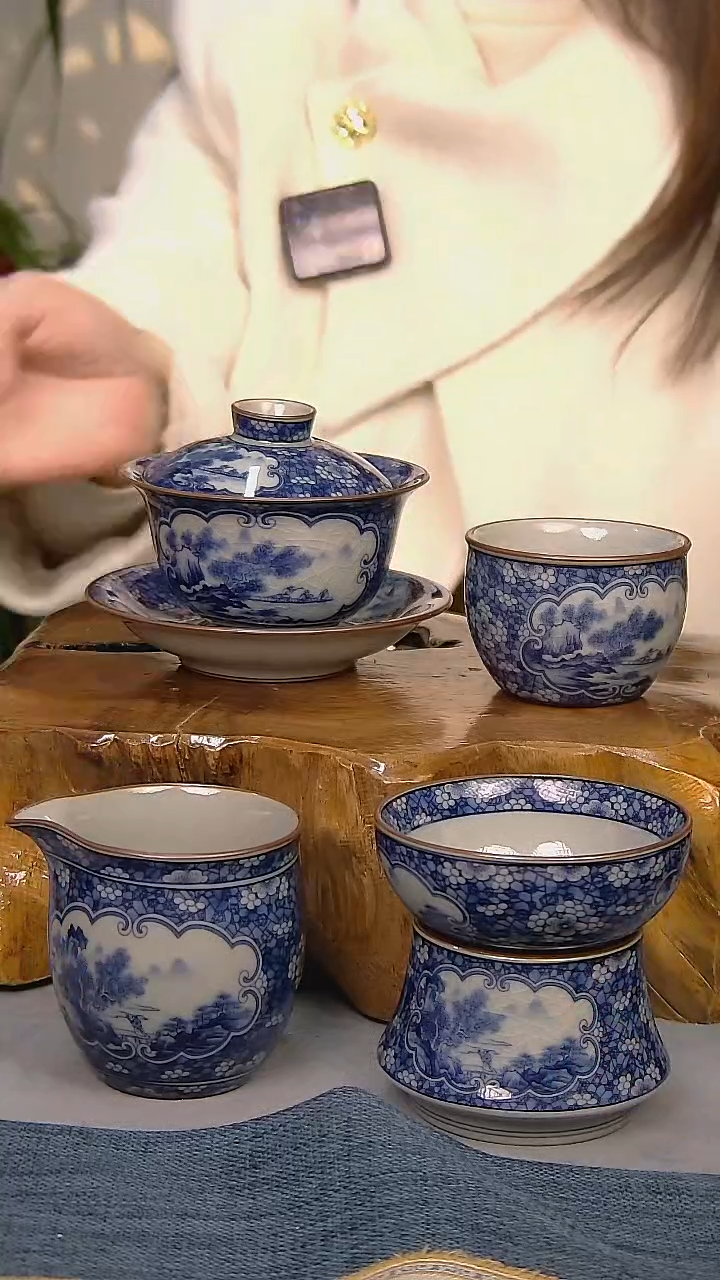 【闪购商品】简装家用款4件套 陶瓷家用茶具系列