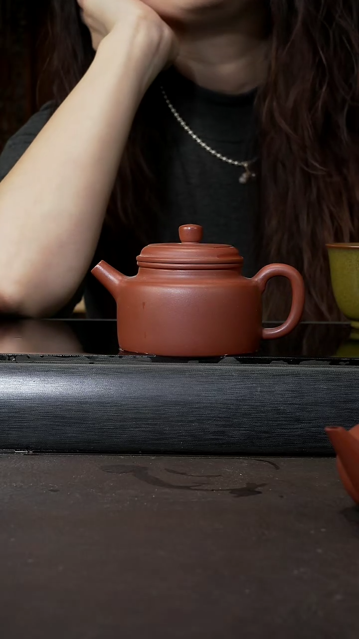 【闪购商品】紫砂茶杯紫泥 德钟 180cc