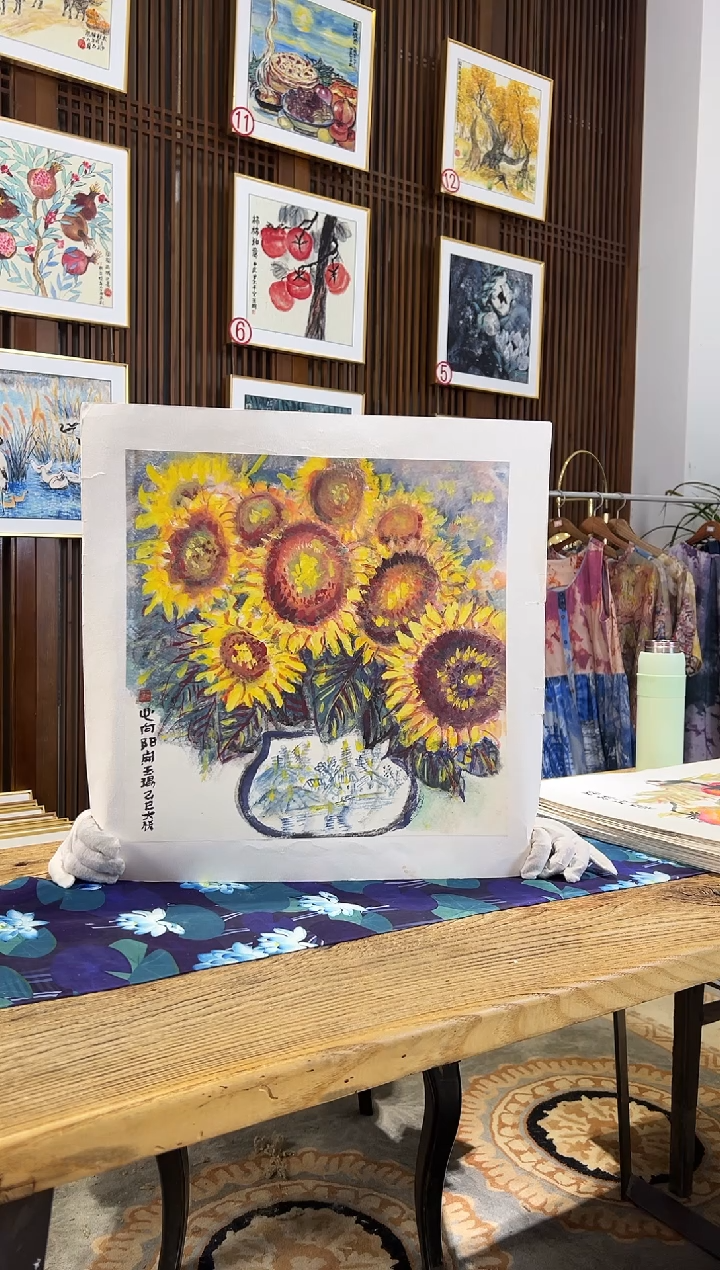 版画耿玉琨名章限量版画S