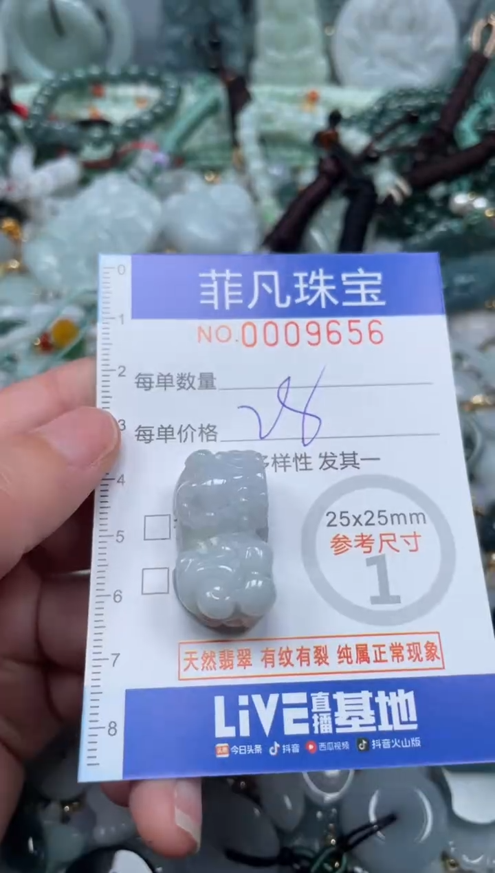 【闪购商品】翡翠颈饰未镶嵌00..9656